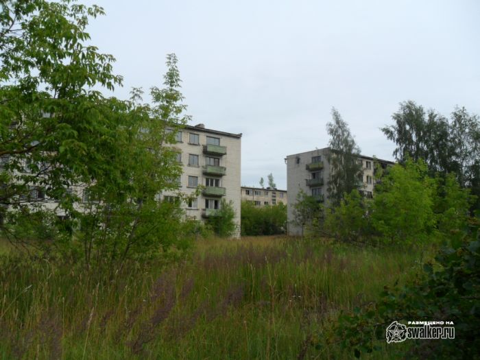 Поездка в бывший военный город Латвии Скрунда-1