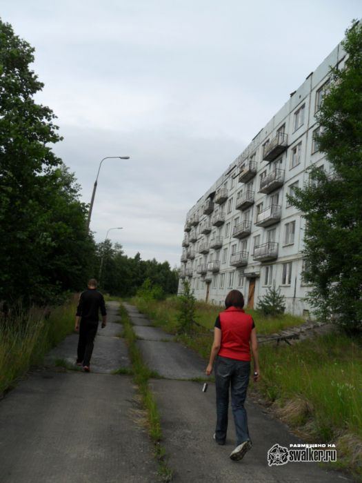 Поездка в бывший военный город Латвии Скрунда-1