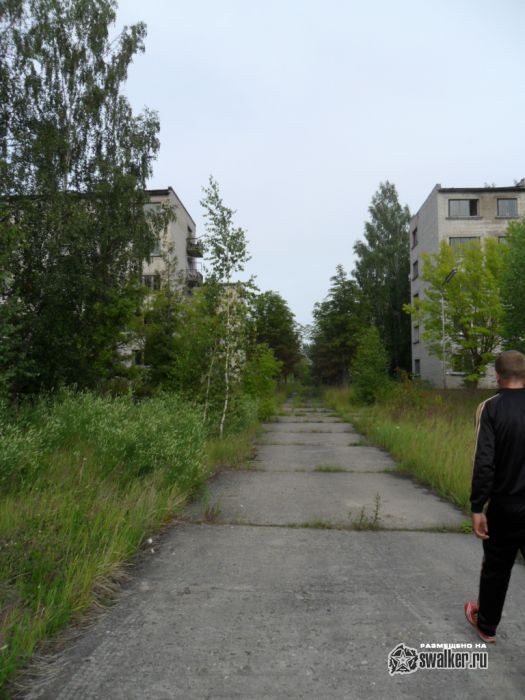 Поездка в бывший военный город Латвии Скрунда-1