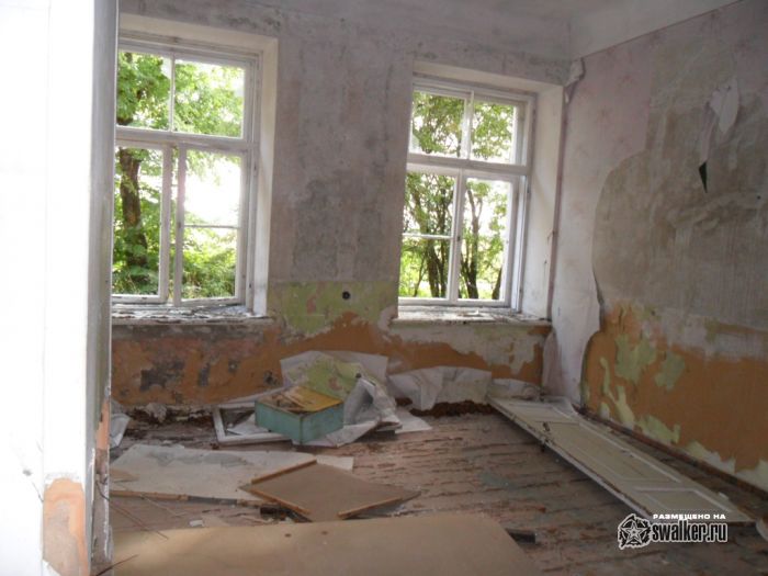 Бывшая школа в Залиниеках, Латвия