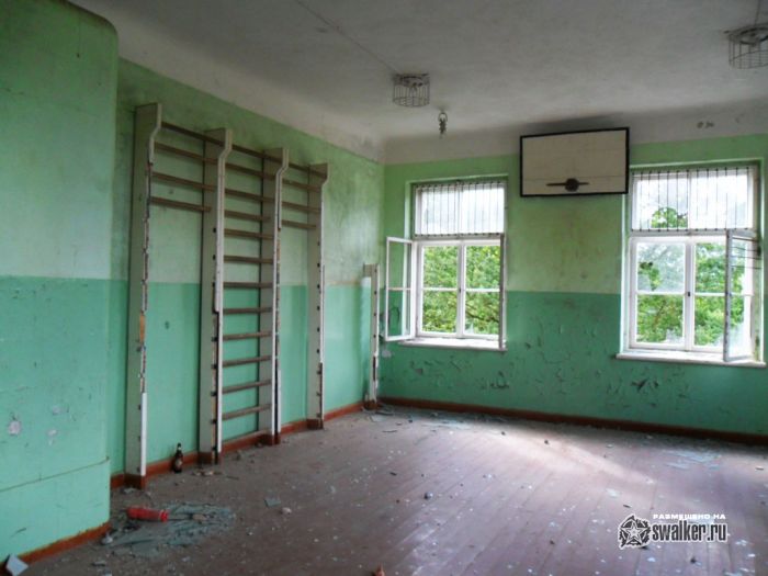 Бывшая школа в Залиниеках, Латвия