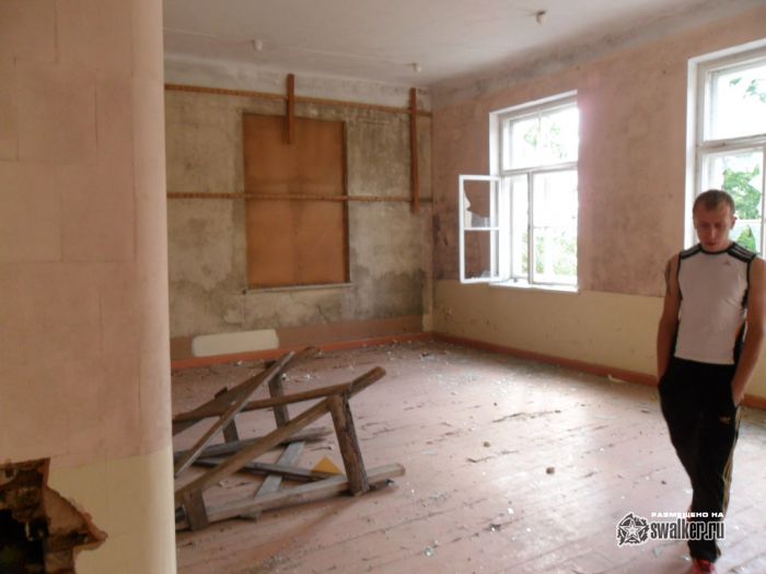 Бывшая школа в Залиниеках, Латвия