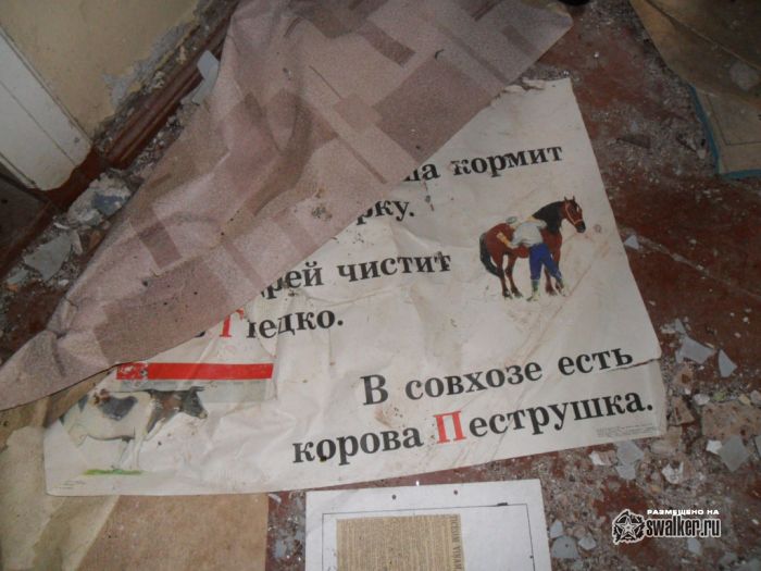 Бывшая школа в Залиниеках, Латвия