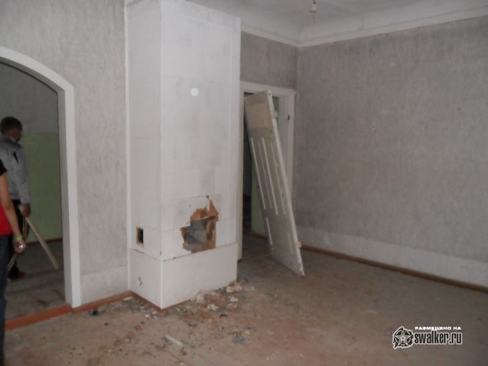 Бывшая школа в Залиниеках, Латвия