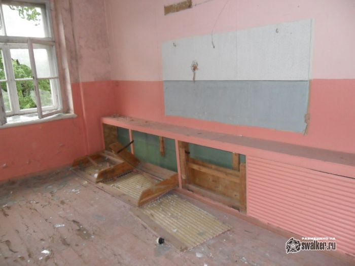 Бывшая школа в Залиниеках, Латвия