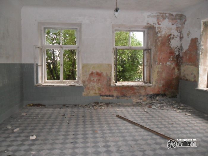 Бывшая школа в Залиниеках, Латвия