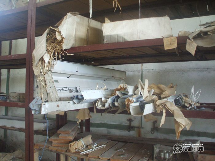 Заброшенный склад, Тульская область