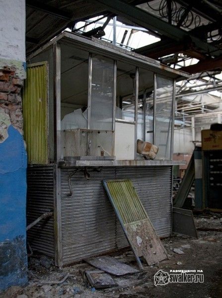 Заброшенный цех механической обработки, Москва