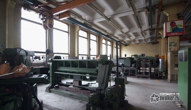 Заброшенный цех механической обработки, Москва