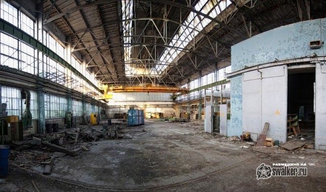 Заброшенный цех механической обработки, Москва