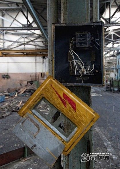 Заброшенный цех механической обработки, Москва