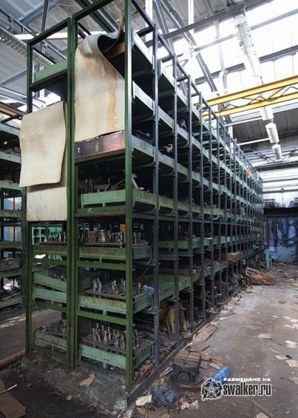 Заброшенный цех механической обработки, Москва