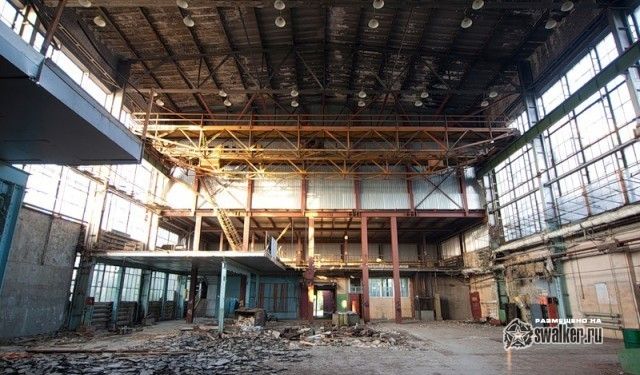 Заброшенный цех механической обработки, Москва