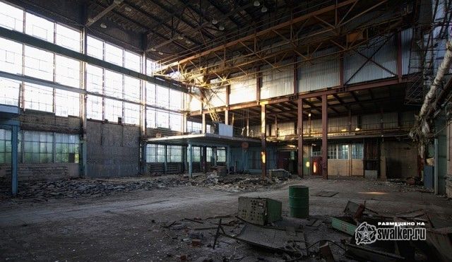 Заброшенный цех механической обработки, Москва