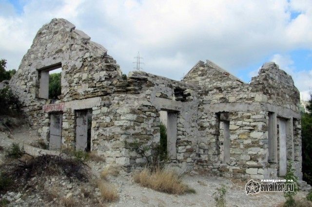 Водокачка на горе Безумная, Краснодарский край