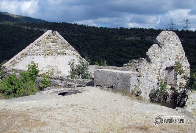 Водокачка на горе Безумная, Краснодарский край