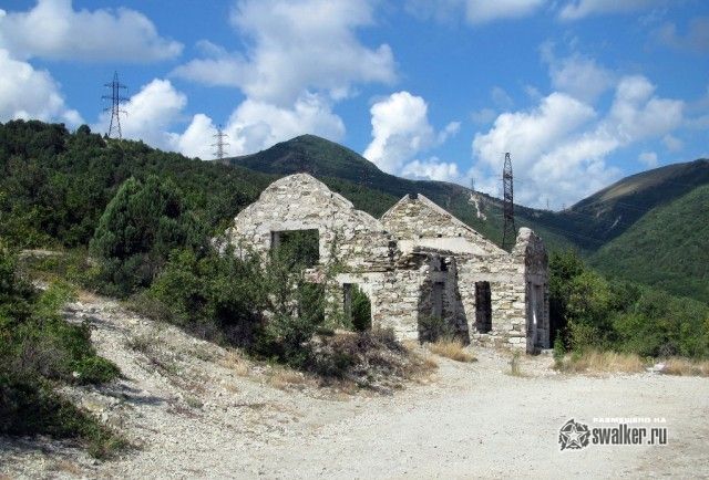 Водокачка на горе Безумная, Краснодарский край