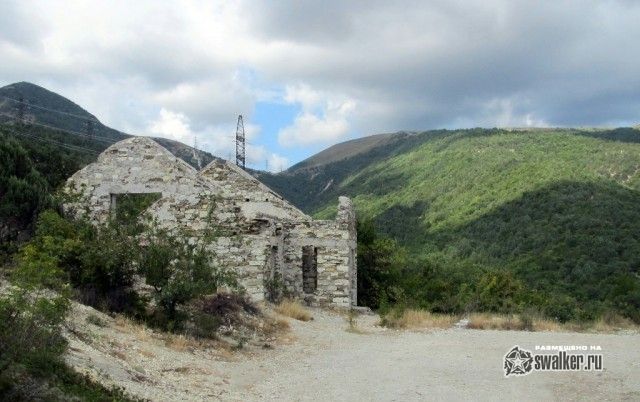Водокачка на горе Безумная, Краснодарский край