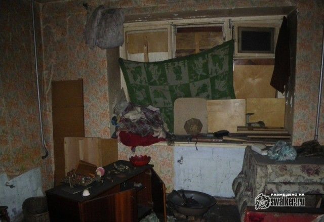 Улица заброшенных домов, Мурманская оласть Улица заброшенных домов, Мурманская оласть