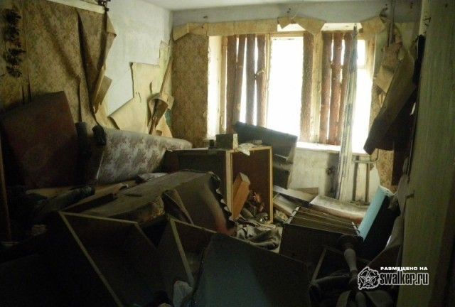 Улица заброшенных домов, Мурманская оласть Улица заброшенных домов, Мурманская оласть