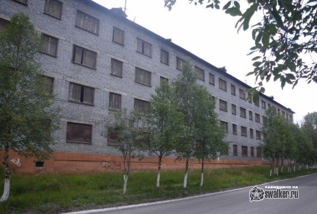 Улица заброшенных домов, Мурманская оласть Улица заброшенных домов, Мурманская оласть