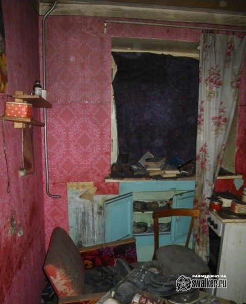 Улица заброшенных домов, Мурманская оласть Улица заброшенных домов, Мурманская оласть