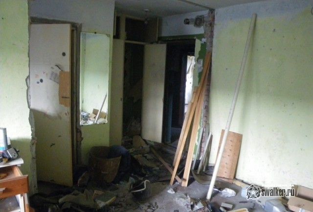 Улица заброшенных домов, Мурманская оласть Улица заброшенных домов, Мурманская оласть