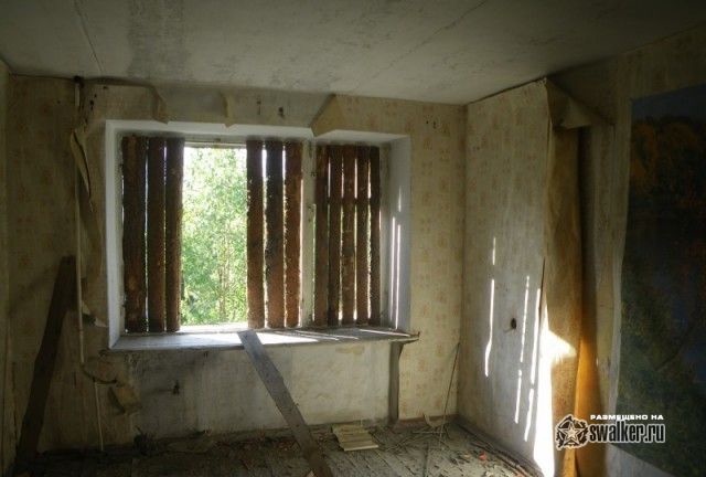 Улица заброшенных домов, Мурманская оласть Улица заброшенных домов, Мурманская оласть