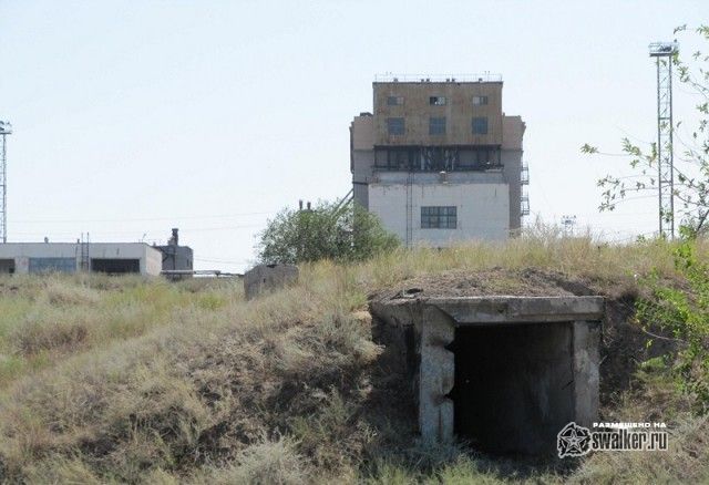 Заброшенная часть Капчагайского речного порта, Алматинская область, Казахстан