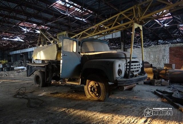 Ангар с техникой, Ставрополь