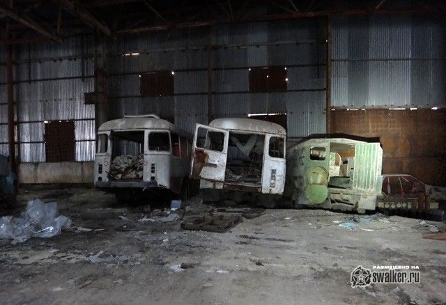 Ангар с техникой, Ставрополь