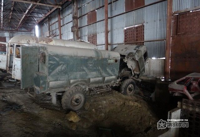 Ангар с техникой, Ставрополь