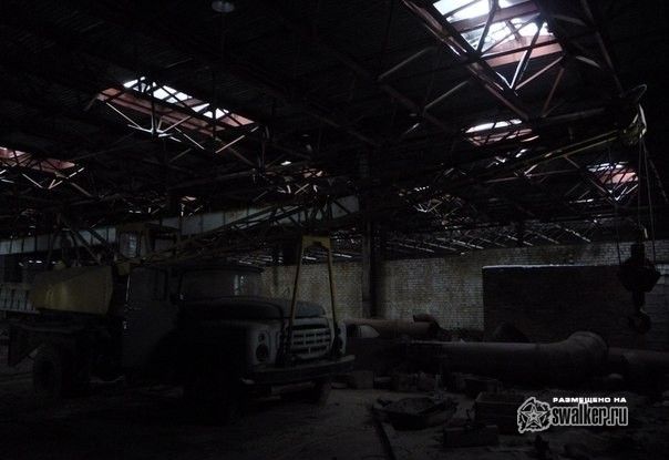 Ангар с техникой, Ставрополь