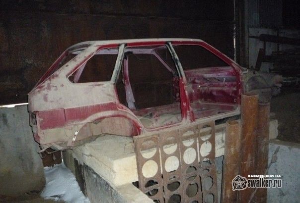 Ангар с техникой, Ставрополь