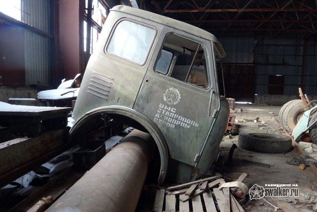 Ангар с техникой, Ставрополь