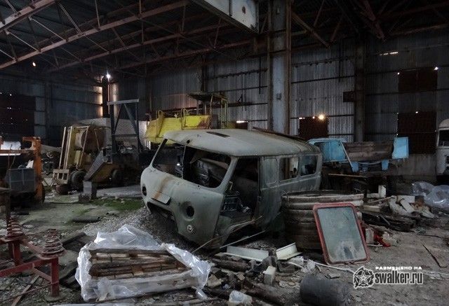 Ангар с техникой, Ставрополь