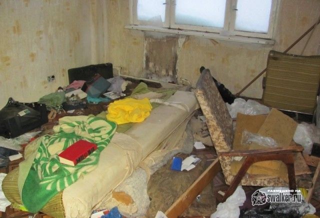 Выселенная пятиэтажка, Москва