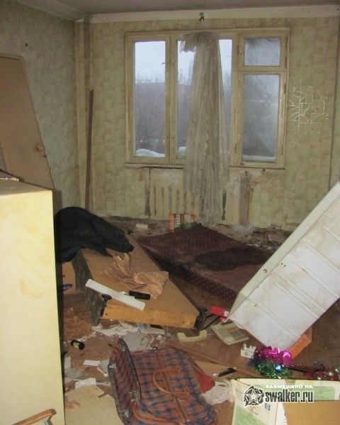 Выселенная пятиэтажка, Москва Выселенная пятиэтажка, Москва