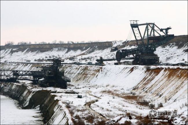 Заброшенный карьер, Украина