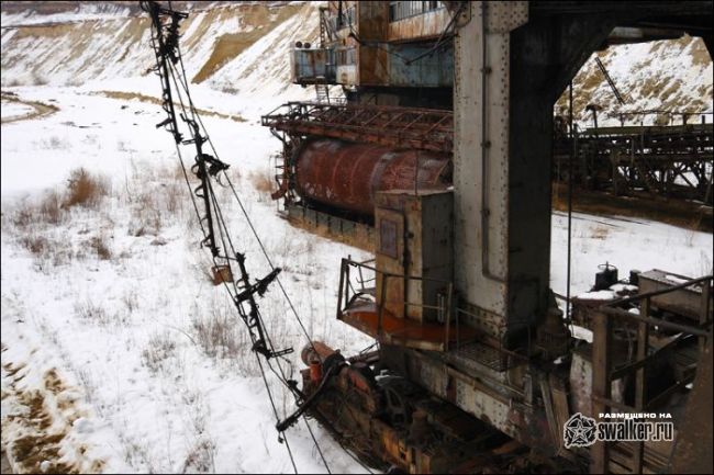 Заброшенный карьер, Украина