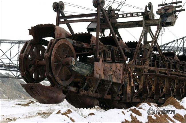 Заброшенный карьер, Украина