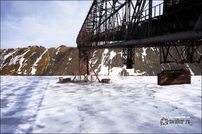 Заброшенный карьер, Украина