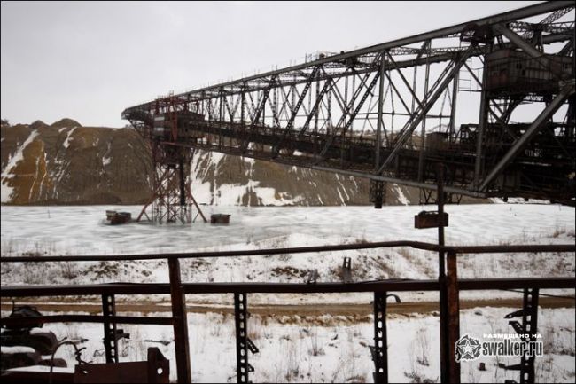 Заброшенный карьер, Украина