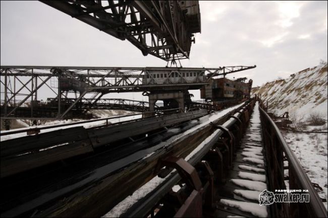 Заброшенный карьер, Украина