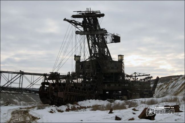 Заброшенный карьер, Украина