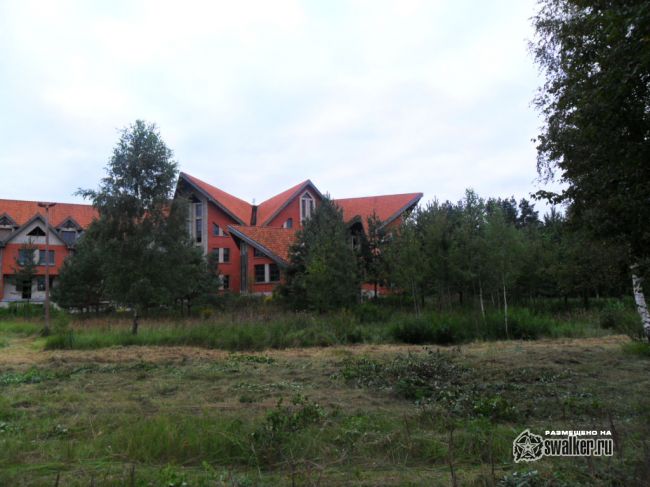 Недостроенная гостиница DALBES LICIS, Далбе, Латвия