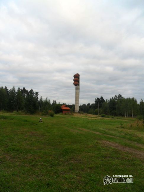 Недостроенная гостиница DALBES LICIS, Далбе, Латвия