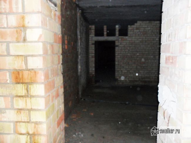 Недостроенная гостиница DALBES LICIS, Далбе, Латвия