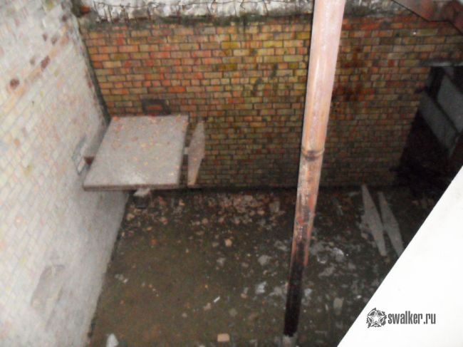 Недостроенная гостиница DALBES LICIS, Далбе, Латвия