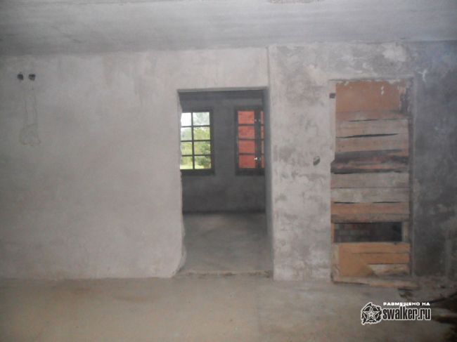 Недостроенная гостиница DALBES LICIS, Далбе, Латвия